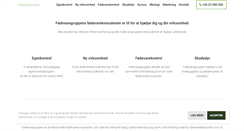 Desktop Screenshot of fodevaregruppen.dk